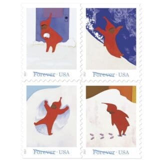 The Snowy Day Forever Stamps