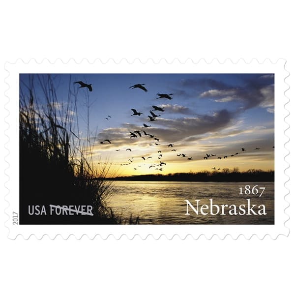 Nebraska Statehood Forever Stamp
