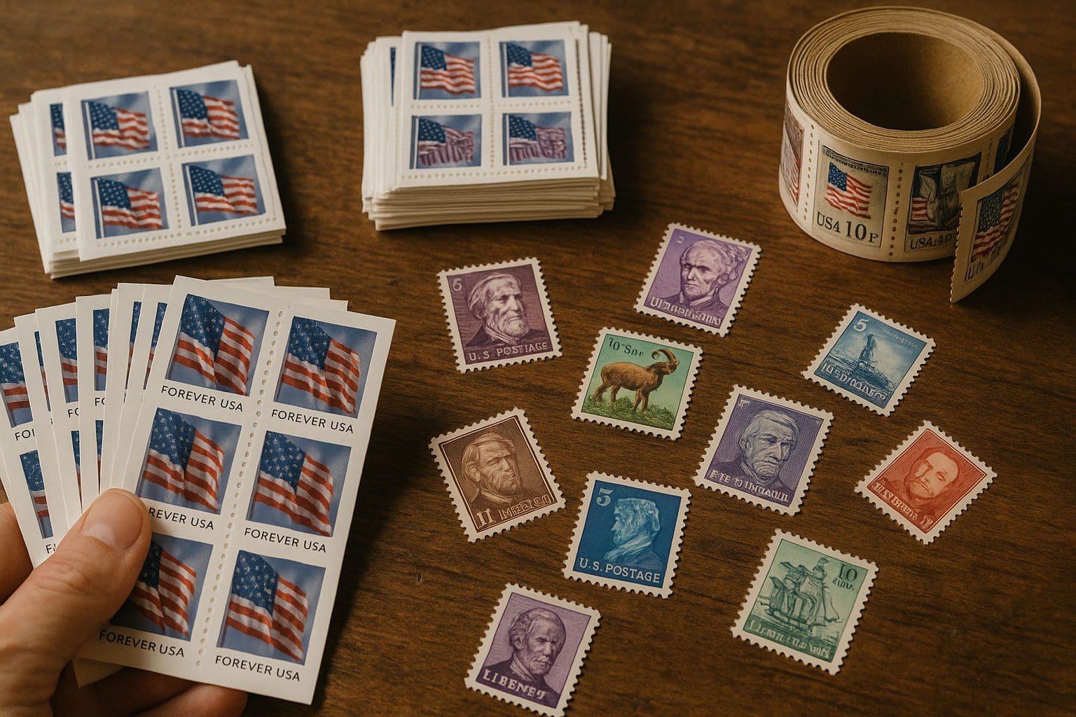 Stocking Up On Postage Stamps