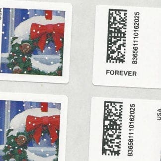 Holiday Wreath Vending Forever Stamps