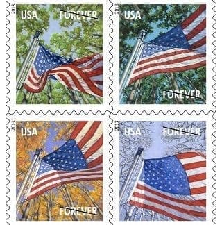 A Flag For All Seasons Forever Stamps
