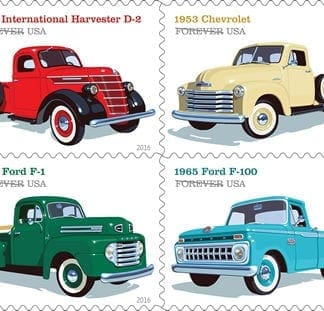 Pickup Truck Forever Stamps