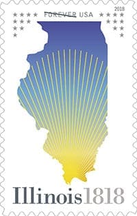 Illinois Statehood Forever Stamp