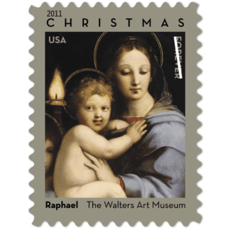 Madonna of the Candelabra Forever Stamp