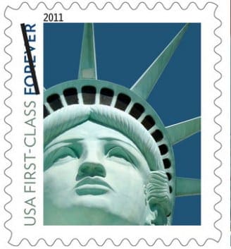 Statue Of Liberty Forever Stamp