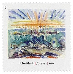 Modern Art Forever Stamp