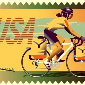 Bicycling Forever Stamp