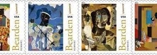 Romare Bearden Forever Stamp