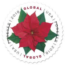 Global: Poinsettia Forever Stamp