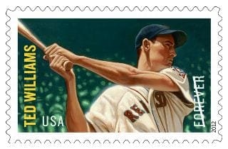 Major League Baseball All-Stars: Ted Williams (Sheet Of 20)