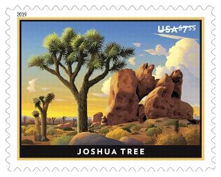 $7.35 Joshua Tree Stamp (Sheet Of 4)