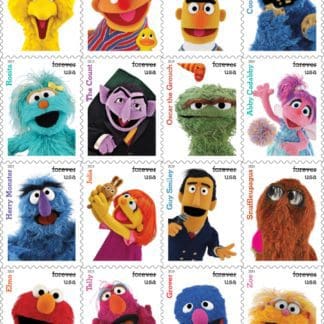 Sesame Street (Sheet Of 16)
