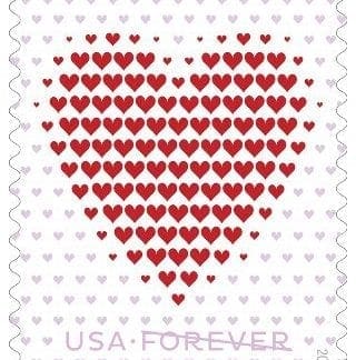 Made Of Hearts (Sheet Of 20)