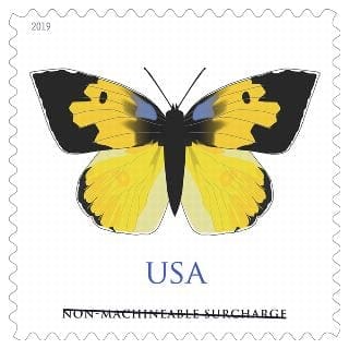 California Dogface (Butterfly) Stamp  Non-Machineable (Sheet Of 20)