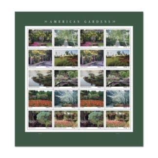American Gardens (Sheet Of 20)