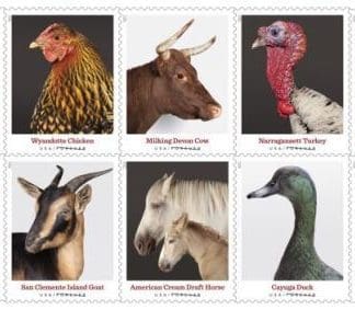 Heritage Breeds (Sheet Of 20)