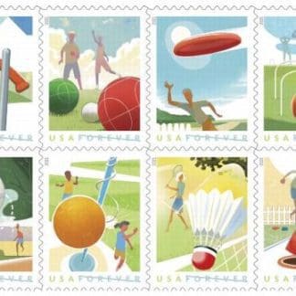 Backyard Games (Sheet Of 16)