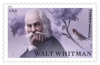 Walt Whitman Three Ounce (Sheet Of 20)