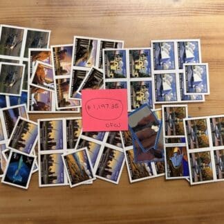 High Value Stamps Lot, Usable Condition ($1197.35 Face Value)