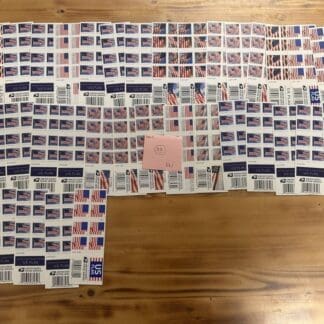 Two Ounce First-Class Forever® Stamps, New Condition ($514.80 Face Value)