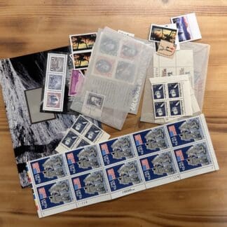 High Value Stamps Lot, Usable Condition ($111.23 Face Value)